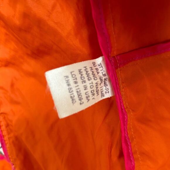 Vintage 80s Renfrew Bright Orange Puff Collar Jacket – Size 8, Made in USA - Picture 10 of 16